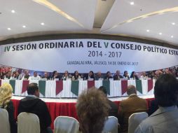 Este sábado se llevó a cabo la IV Sesión Ordinaria del V Consejo Político Estatal. TWITTER / @paolacosio7