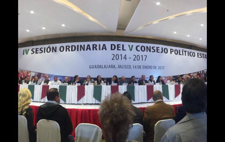 Este sábado se llevó a cabo la IV Sesión Ordinaria del V Consejo Político Estatal. TWITTER / @paolacosio7
