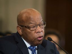 John Lewis expresó en una entrevista que no veía 'a este presidente electo como un presidente legítimo'. AFP / T. Katopodis