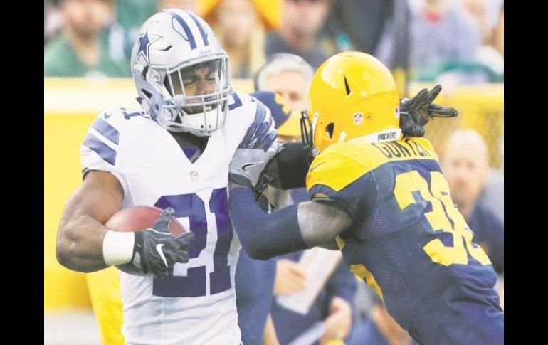 Revancha. Cowboys y Packers se enfrentaron ya en la Semana 6, con victoria para Dallas 30-16. AP /