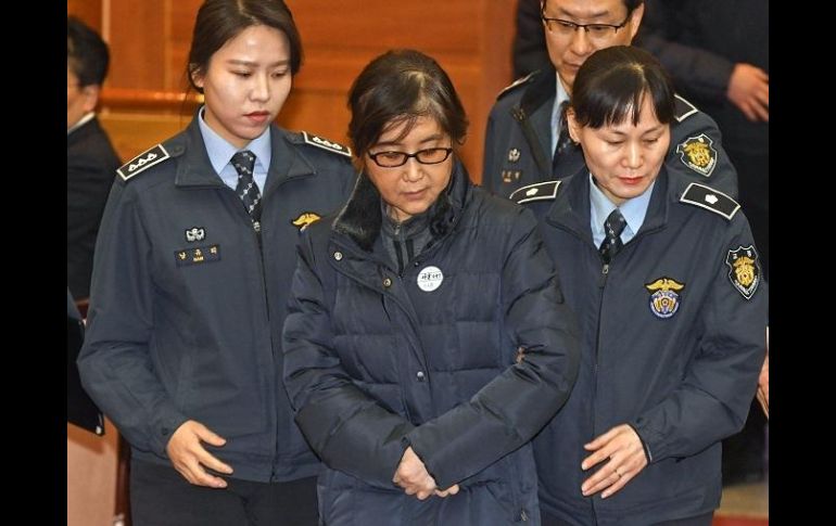 Choi también defendió la inocencia de la presidenta, aunque admitió visitarla con cierta frecuencia. EFE / K. Min-Hee