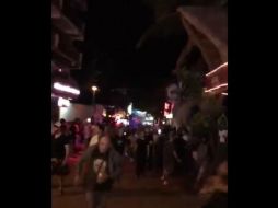 El tiroteo ocurrió en la discoteca Blue Parrot, que había organizado un evento que era parte del festival de música BMP. TWITTER / @pipellorens