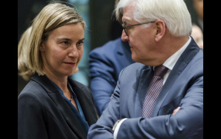 La UE seguirá unida, asegura la jefa de la diplomacia europea tras declaraciones de Trump a The Times. AP / G. Wijngaert