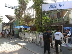 El fiscal comentó que al parecer había 'mucha gente armada' dentro del local. EFE / A. Cupul