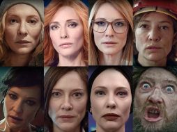 Estos son tan sólo algunos de los rostros que muestra la actriz en el filme. YOUTUBE / Yahoo! Movies