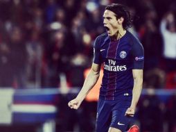 El uruguayo es el máximo goleador de la liga francesa con 18 tantos. TWITTER / @ECavaniOfficial
