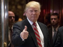 Donald Trump tomará protesta como presidente de EU el próximo 20 de enero. AP / A. Harnik