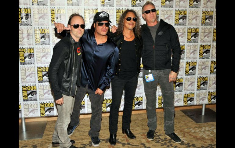 Los miembros de Metallica están nominados en esta ocasión a la mejor canción rock con ‘‘Hardwired’’. AP / ARCHIVO