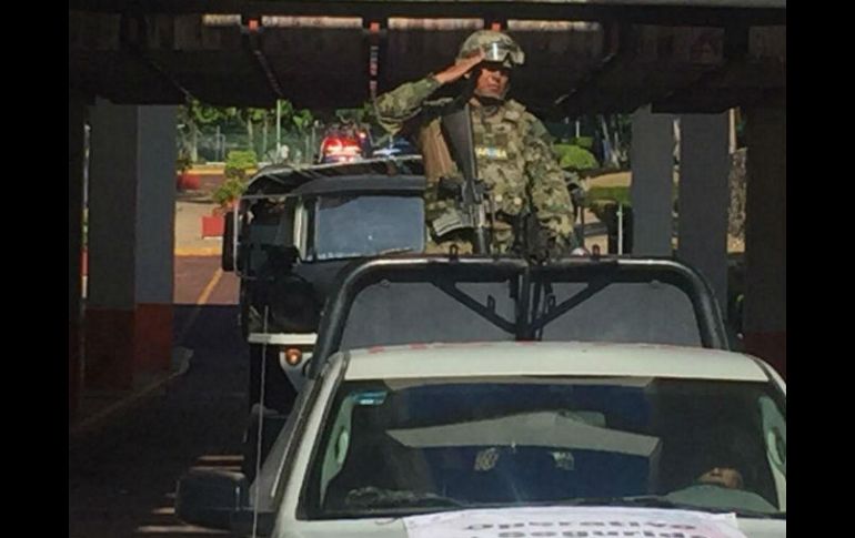 Tras los choques a tiros se activó la alerta entre personal militar y las policías de Michoacán y Federal. NTX / ARCHIVO