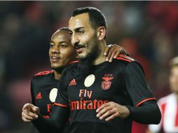 El Benfica ya suma seis partidos sin alienar a Jiménez a causa de la lesión del delantero. EFE / M. A. Lopes