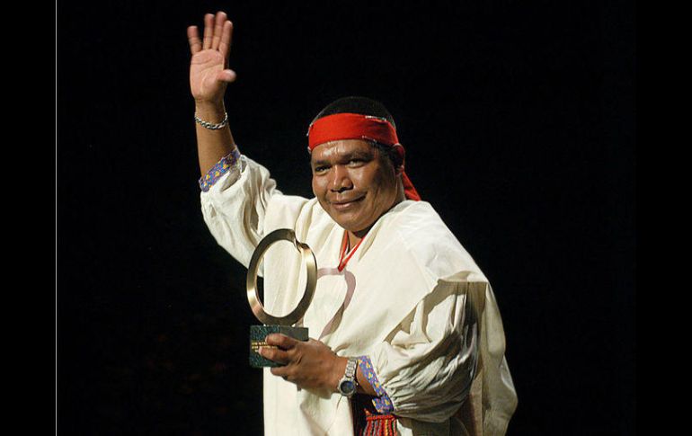 El activista mexicano Isidro Baldenegro, galardonado en 2005 por su defensa de los bosques Tarahumaras, fue asesinado a tiros. EFE / ARCHIVO