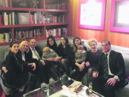 En familia. Simones Javelly con sus hijos, nietos y bisnietos.  /