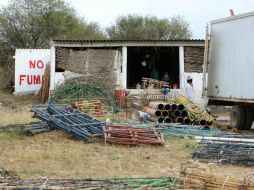 En la finca clausurada se descubrió que hay áreas de fabricación de pirotecnia que no están registradas. ESPECIAL / Protección Civil Tlajomulco