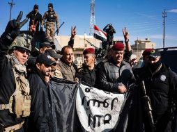 En Iraq, el Ejército nacional ha progresado de forma constante en los distritos del este de la urbe de Mosul. AFP / D. Dilkoff