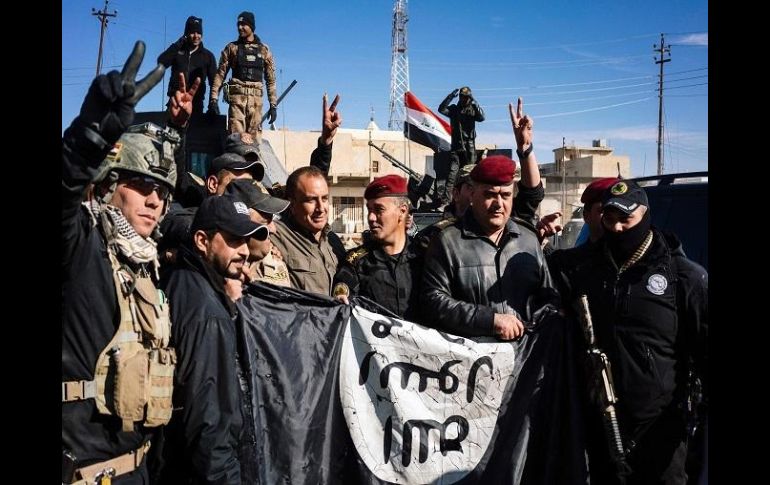 En Iraq, el Ejército nacional ha progresado de forma constante en los distritos del este de la urbe de Mosul. AFP / D. Dilkoff