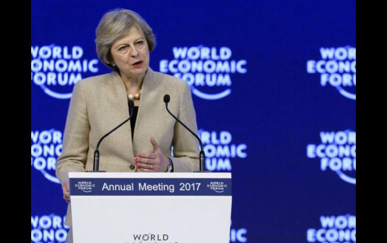 May insiste en que el pueblo británico no quiso expresar su rechazo a los europeos sino de tomar decisiones por ellos mismos. AFP / F. Coffrini