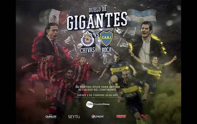 El duelo de la Copa de Gigantes se definiría en 90 minutos, y en empate, se disputaría el trofeo vía penales. TWITTER / @Chivas