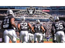 Hasta el momento no se conocen los detalles sobre cuándo será que el equipo de Los Raiders juegue por primera vez en su nueva base. TWITTER / @RAIDERS