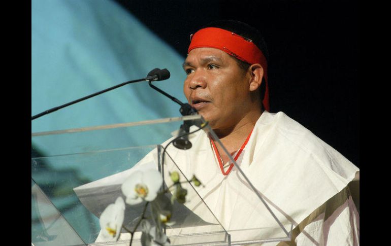 Isidro Baldenegro López fue un indígena tarahumara que por años defendió los bosques de la entidad de bandas de tala clandestina. EFE / ESPECIAL