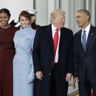 Obama recibe a Trump en la Casa Blanca