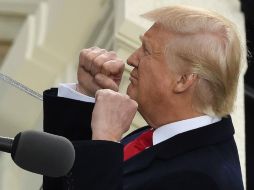El nuevo presidente se ha mostrado muy activo en su cuenta personal @realDonaldTrump. AFP / T. Clary