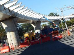 En la zona deberán realizar el montaje de las estructuras metálicas con una grúa de grandes dimensiones. EL INFORMADOR / ARCHIVO