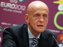 Collina estará encargado de designar árbitros y asistentes para las competencias organizadas por la FIFA. EFE / ARCHIVO