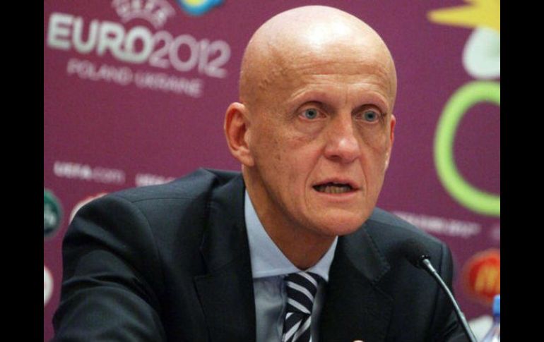 Collina estará encargado de designar árbitros y asistentes para las competencias organizadas por la FIFA. EFE / ARCHIVO