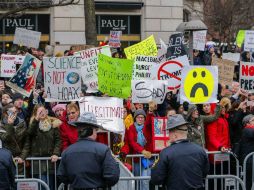 La manifestación principal sucederá en Washington, con una asistencia calculada de entre 200 y 400 mil personas. EFE / E. Lesser