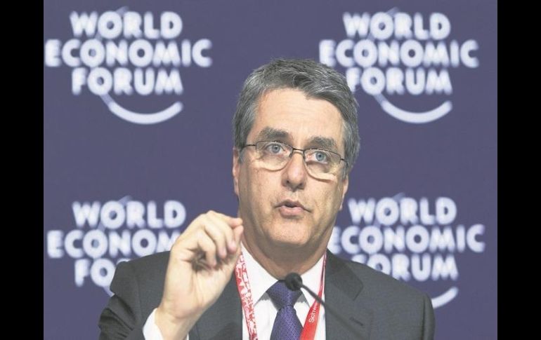 Azevedo, director general de la OMC, en el marco del Foro Económico Mundial de Davos, dijo que habrá qué esperar la reacción de Trump. AFP /