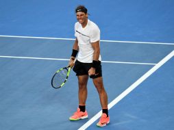 Esta es la décima vez en 12 participaciones que Nadal obtiene una plaza en octavos de final. AFP / S. Khan