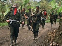 El ELN, segundo grupo rebelde en importancia que opera en Colombia, comenzará en febrero un diálogo para poner fin al conflicto. AFP / ARCHIVO
