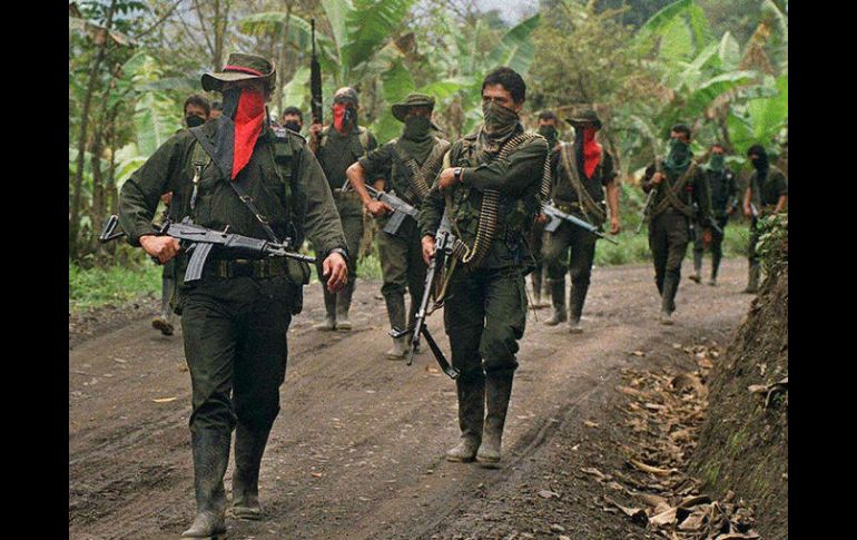El ELN, segundo grupo rebelde en importancia que opera en Colombia, comenzará en febrero un diálogo para poner fin al conflicto. AFP / ARCHIVO