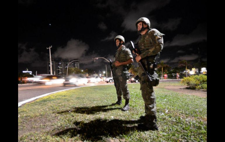 Según el Foro Brasileño de Seguridad Pública, la violencia en Sudamérica entre 2011 y 2015 dejó más muertes que la guerra en Siria. EFE / N. Douglas