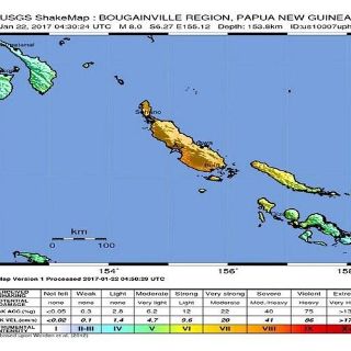 Sismo de 8.0 grados sacude Papúa Nueva Guinea