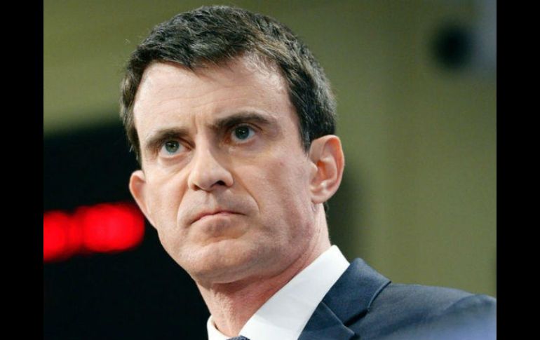 Manuel Valls fue el primero de los candidatos en aparecer como uno de los tres probables a alcanzar un segundo turno. AFP / ARCHIVO