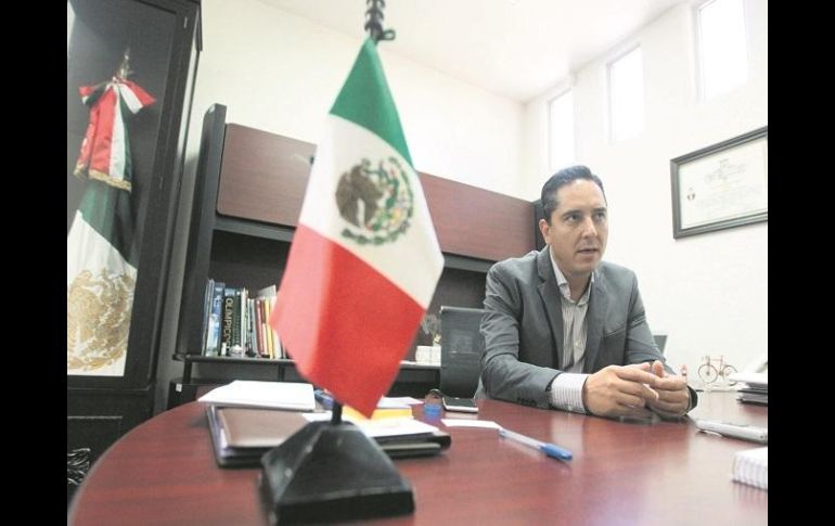 El titular del Code, André Marx (foto), viajará hoy a la Ciudad de México acompañado del gobernador del Estado, Aristóteles Sandoval. EL INFORMADOR / F. Atilano