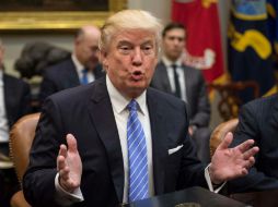 Trump prometió que su compañía no firmará más contratos en el extranjero. AFP / N. Kamm
