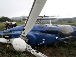El helicóptero desapareció el sábado pasado después de que despegó del rancho Las Golondrinas. NTX / ARCHIVO