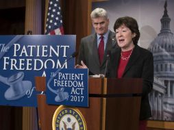 El plan, presentado por los senadores Bill Cassidy y Susan Collins, contiene cambios menos drásticos. AP / J. Applewhite