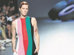 Historia. Bimba Bosé de destacó en el modelaje, donde mostró una  figura andrógina. AFP / ARCHIVO