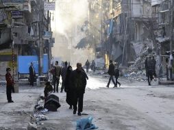 Al Bab es el principal feudo del EI en la provincia de Alepo y en los últimos días su periferia ha sido blanco de ataques. AFP / L. Beshara
