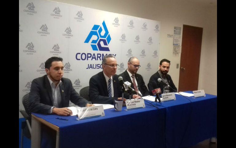 El presidente de Coparmex Jalisco explica que siete de cada 10 proyectos se encuentran en operaciones. TWITTER / @JoseMedinaMora