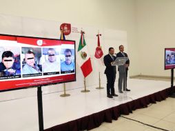 Almaguer detalla que dos de estos detenidos se encargaban de un taller de pirotecnia. ESPECIAL / Fiscalía