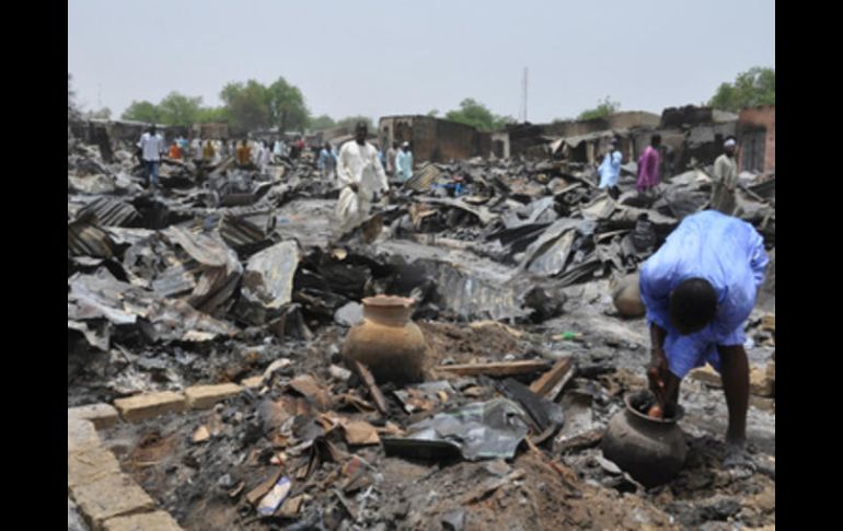 El pasado 17 de enero un avión de la Fuerza Aérea de Nigeria bombardeó el campamento de refugiados Rann. AFP / ARCHIVO
