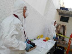 El cuartel de la unidad fue acondicionada en un módulo que se hallaba abandonado en el cruce de la calle Doroteo y Ramón Corona. ESPECIAL /