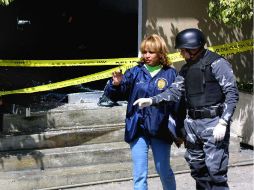 La brigada antiexplosivos de la policía revisó el lugar, pero no encontró nada. AFP / ARCHIVO