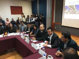 Ornelas se reunió con diputados para participar en un foro sobre la Ley de Obra Pública. TWITTER / @LegislativoJal