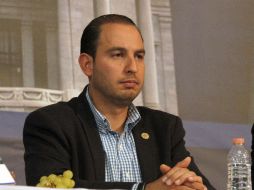 Marko Cortés señaló que en su agenda está presentar una reducción en el número de plurinominales en la Cámara de Diputados. SUN / I. Olivares