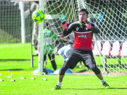 El portero de Atlas, Miguel Fraga, afirma que existe una posibilidad de destacar en el torneo porque cuentan con una gran plantilla. MEXSPORT /